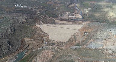 Diyarbakır'da 13 bin 942 kişiye ek istihdam sağlayacak barajda çalışmalar devam ediyor