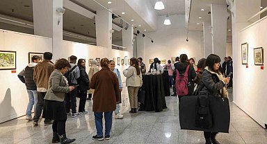Diyarbakır'da 'Suluboya Ressamları Grubu 50. Yıl Sergisi'