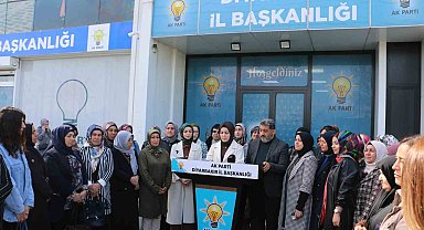 Diyarbakır'da AK Partili kadınlardan 8 Mart mesajı