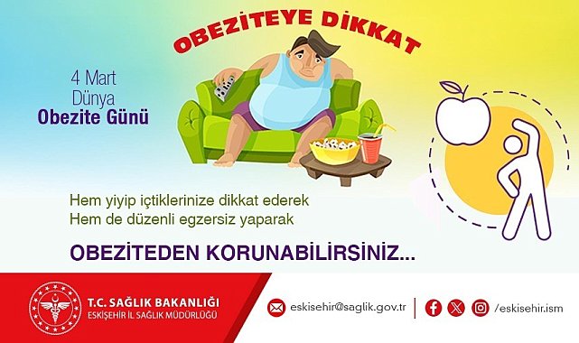Doç. Dr. Yaşar Bildirici, Dünya Obezite Günü'nde vatandaşları uyardı