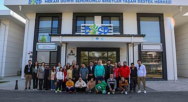 Dosd Meram down sendromlu özel milli judocuları ağırladı