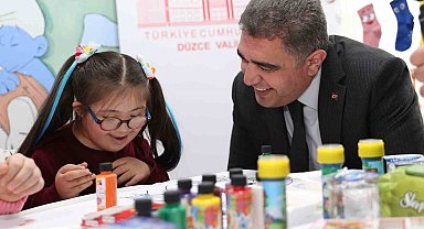 Down sendromlu çocuklar diş sağlığı merkezinde buluştu
