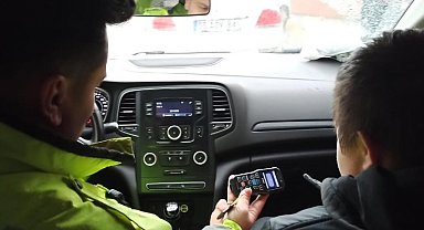 Down sendromlu Mehmet'in polis olma hayali gerçek oldu