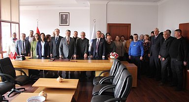 DPÜ KSBMYO'da devir teslim töreni