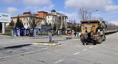 DPÜ'de yerleşke içi ulaşım çalışmaları
