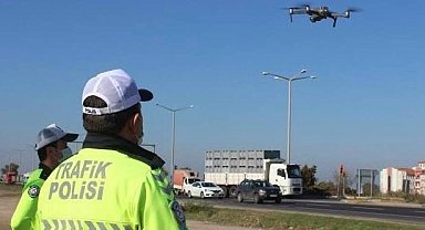 Drone ile yapılan denetimlerde 16 bin 689 lira ceza uygulandı