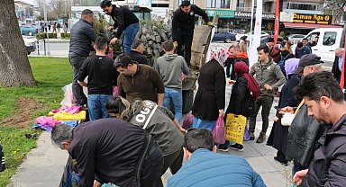 Düzce'de 10 bin fidan ücretsiz dağıtıldı