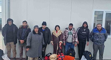Edirne'de 8 düzensiz göçmen yakalandı