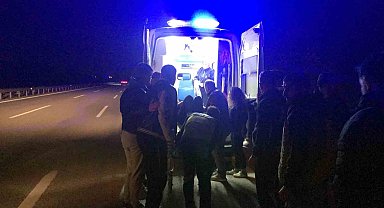 Edirne'de alkolü sürücü yaptığı kazada yaralandı