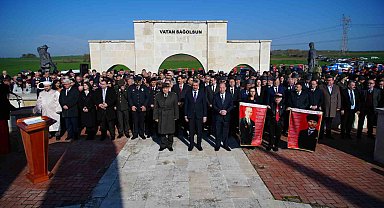 Edirne'de Çanakkale şehitleri düzenlenen törenle anıldı