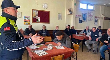 Edirne'de trafik kazalarını önleme çalışmaları