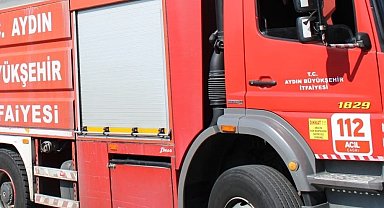 Efeler'de ev yangını