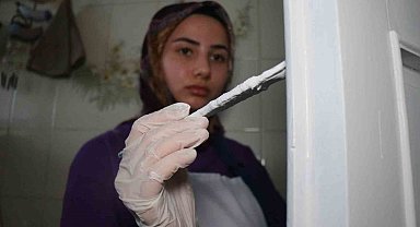 Eli sulu boya fırçası tutmuş her kadın bu mesleği yaparak para kazanabilir