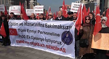 Emekli polisler Bursa'dan seslendi: "3600 ek gösterge istiyoruz"