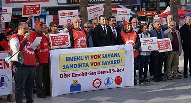 Ertemur: "Emeklilerimizin destekçisi olacağız"
