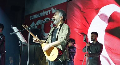 Erzurum'da, Cumhuriyetin 100. yılında Bozkurt'un hür sedası konseri