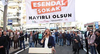 Esendal Sokak 7 günde yenilendi