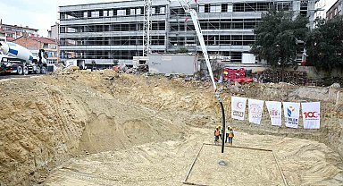 Esenler'de Menderes ortaokulun temel atma töreni gerçekleştirildi