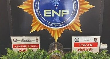 Eskişehir polisinden uyuşturucu operasyonu