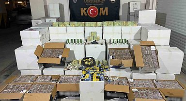 Eskişehir'de 1 milyon TL değerinde tütün ürünü ele geçirilirdi