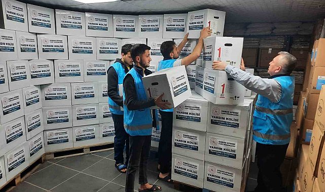 Eskişehir'de KYK personelinden ihtiyaç sahiplerine imece usulü yardım
