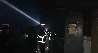 Fabrika yangını büyümeden döndürüldü