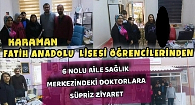 Fatih Anadolu Lisesi Öğrencilerinden Doktorlara Süpriz