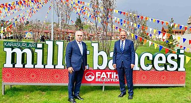 Fatih Belediye Başkanı Turan: "Sur diplerindeki 70 bin metrekarelik bir alanı, Yeşil alan olarak Fatih'imize kazandırdık"