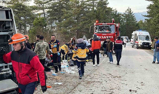 Feci kazada yaralanan 14 kişiden 9'u taburcu oldu