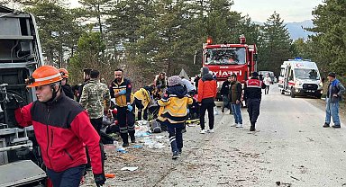 Feci kazada yaralanan 14 kişiden 9'u taburcu oldu
