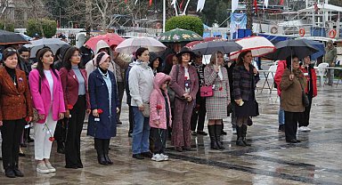 Fethiye'de 8 Mart Dünya Kadınlar Günü törenle kutlandı