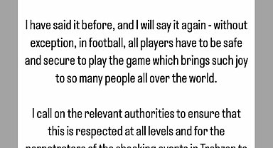 FIFA Başkanı Infantino: "Trabzonspor - Fenerbahçe maçında yaşananlar kabul edilemez"