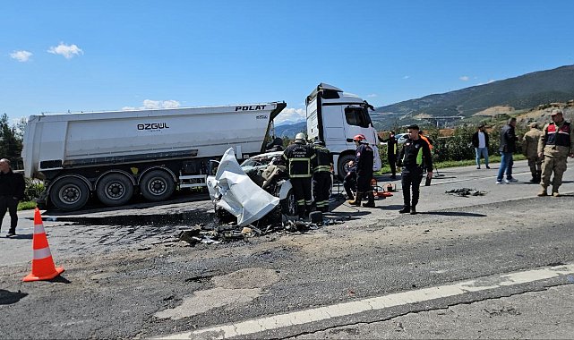 Gaziantep'te feci kaza: 2 ölü, 2 yaralı