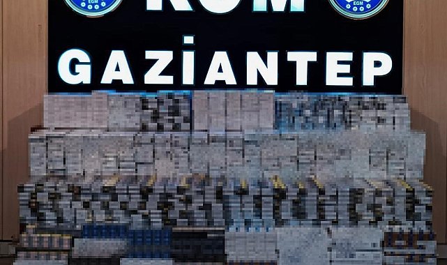 Gaziantep'te kaçakçılık operasyonu: 254 gözaltı