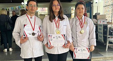 Geleceğin aşçıları ödül ile döndü