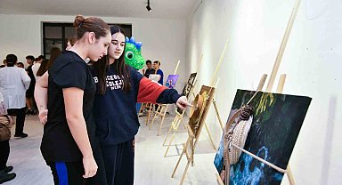 Geri dönüşüm sergisi açıldı
