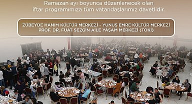 Gölbaşı Belediyesi, vatandaşlara 3 merkezde toplu iftar verecek