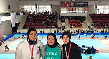 Gümüş madalyanın sahibi oldular