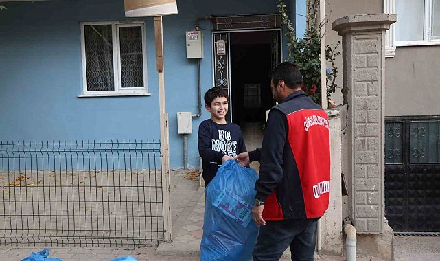 Gürsu'da geri dönüşümden 3 milyon lira gelir sağlandı