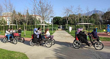 Güzel havanın tadını çıkardılar