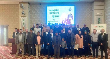 Hastavuk, üreticilerini ödüllendirdi