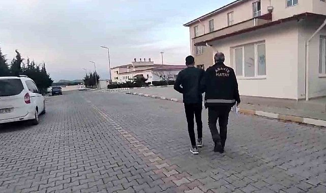 Hatay'da kesinleşmiş 13 yıl hapis cezası bulunan şahıs yakalandı