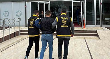 Hırsız çatı katında yakalandı