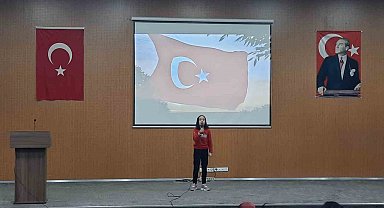 Hisarcık'ta İstiklal Marşı'nı Ezbere ve Güzel Okuma Yarışması