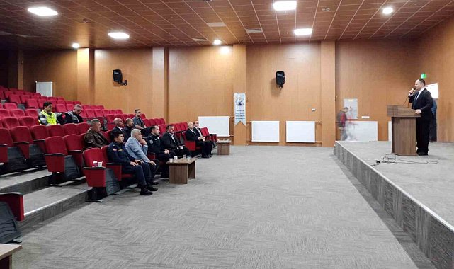 Hisarcık'ta seçim güvenliği toplantısı