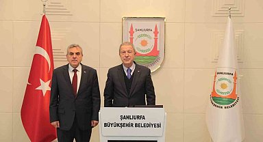 Hulusi Akar Şanlıurfa'ya ziyaret gerçekleştirdi