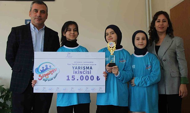 Hunat Hatun İmam Hatip Ortaokulu öğrencilerinden Kayseri'yi gururlandıran başarı