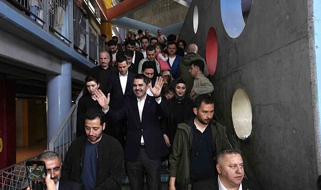 İBB Başkan Adayı Murat Kurum, oyunu Kağıthane'de kullandı