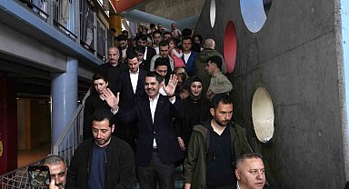 İBB Başkan Adayı Murat Kurum, oyunu Kağıthane'de kullandı