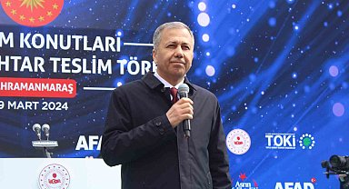 İçişleri Bakanı Yerlikaya: "2025 yılına kadar tüm konutlar teslim edilecek"